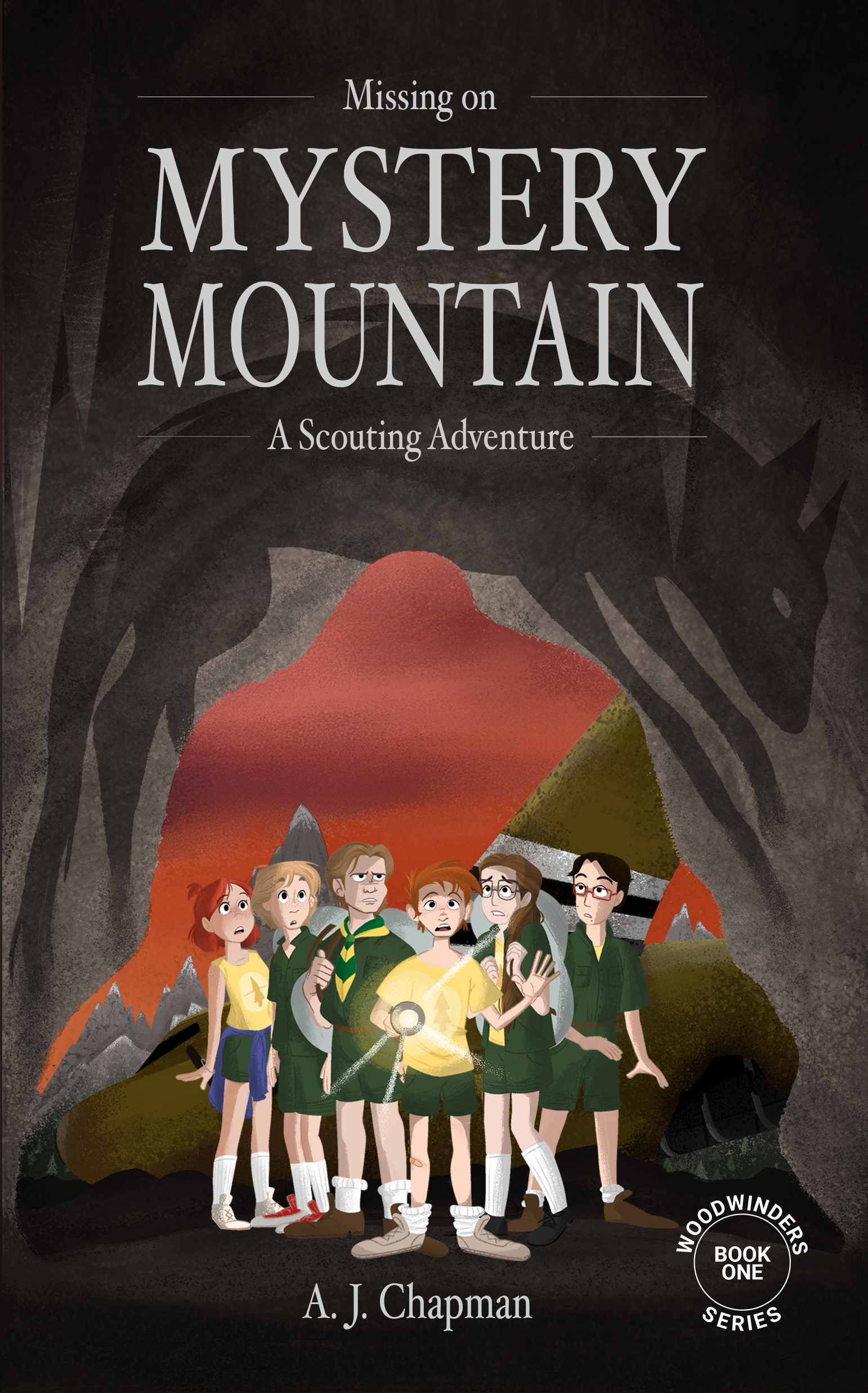 Missing on Mystery Mountain, A Scouting Adventure | Front Cover